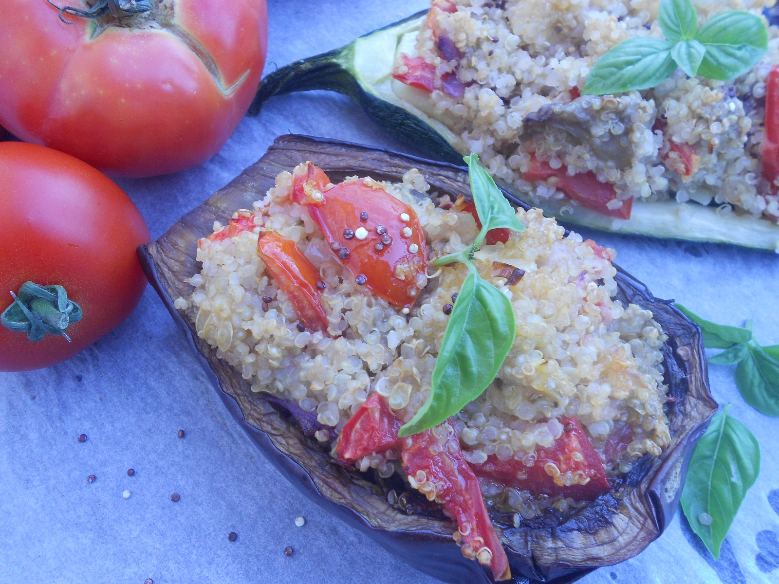 aubergines farcies recette sans gluten