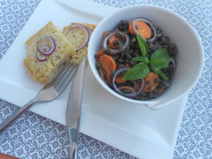 salade de lentilles un aliment riches en protéines