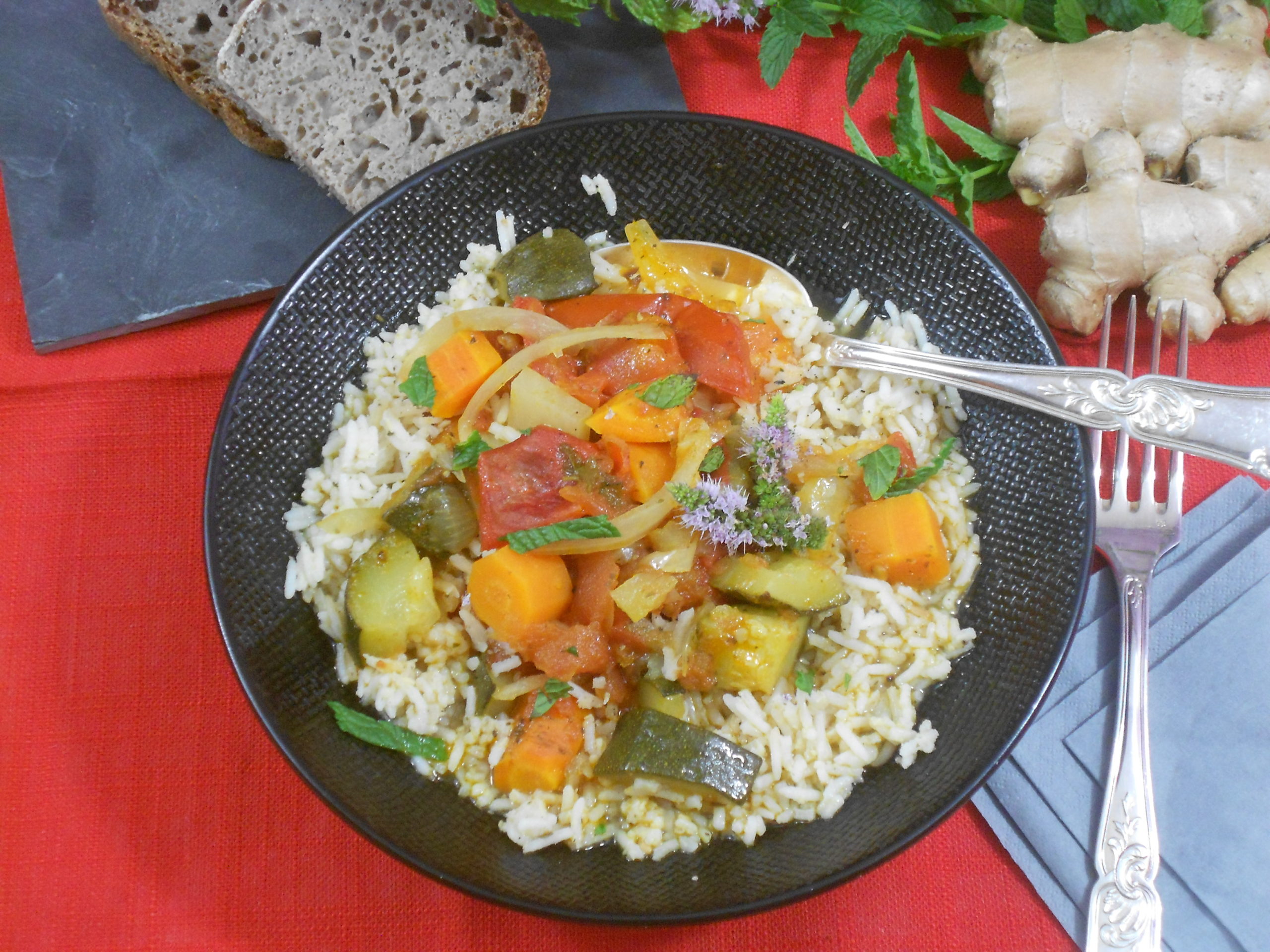 tajine de légumes un aliment riche