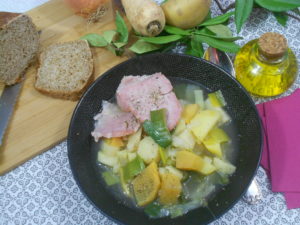 Soupe paysanne au céleri recette saine et gourmande rave