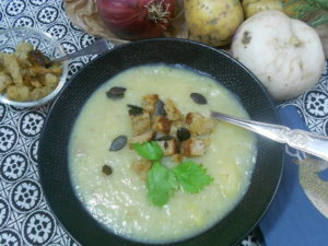 velouté aux navets recette pour maigrir sainemente