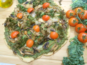 pizza saine et gourmande