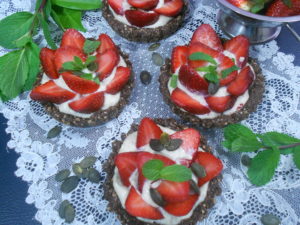 tarte aux fraises menu type régime méditerranéen