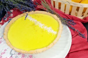 Tarte au citron vegan