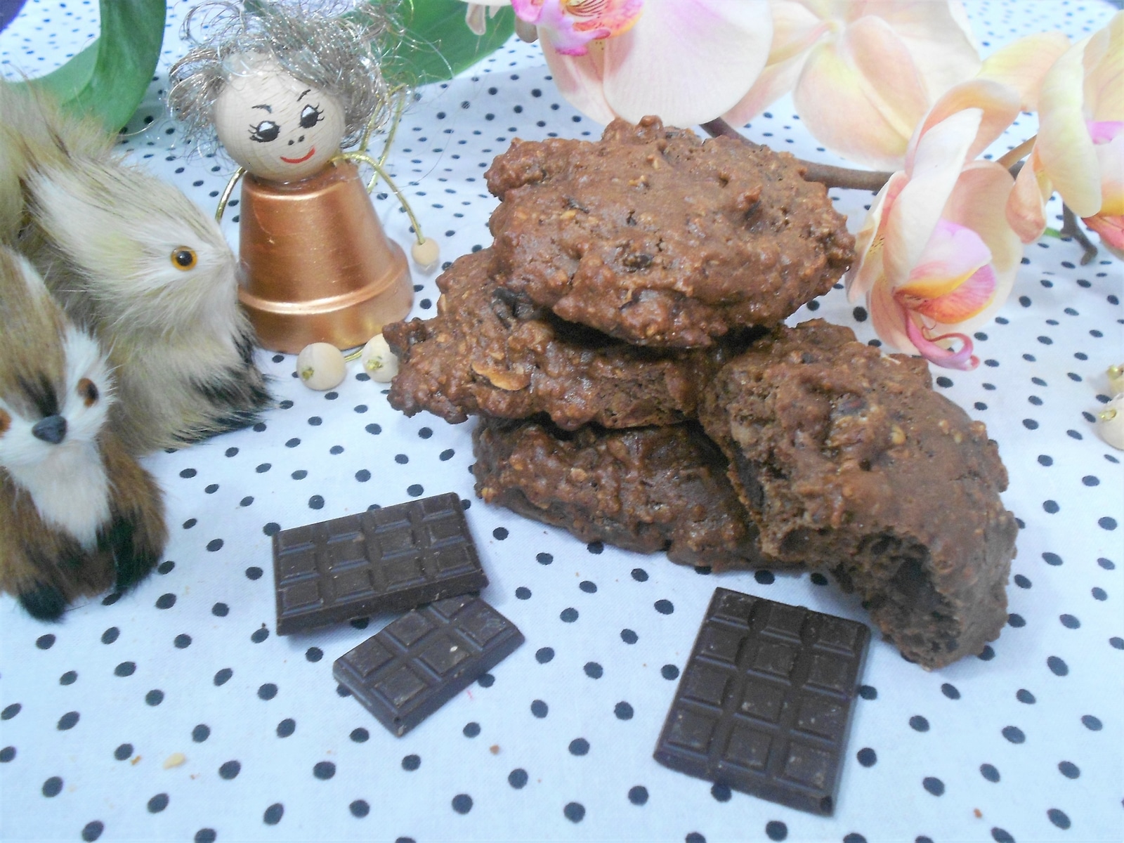 cookies sans gluten chocolat