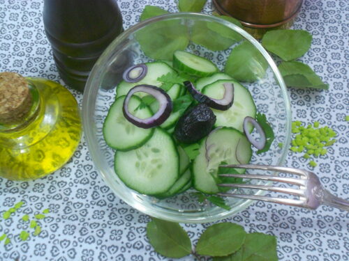 salade de concombre