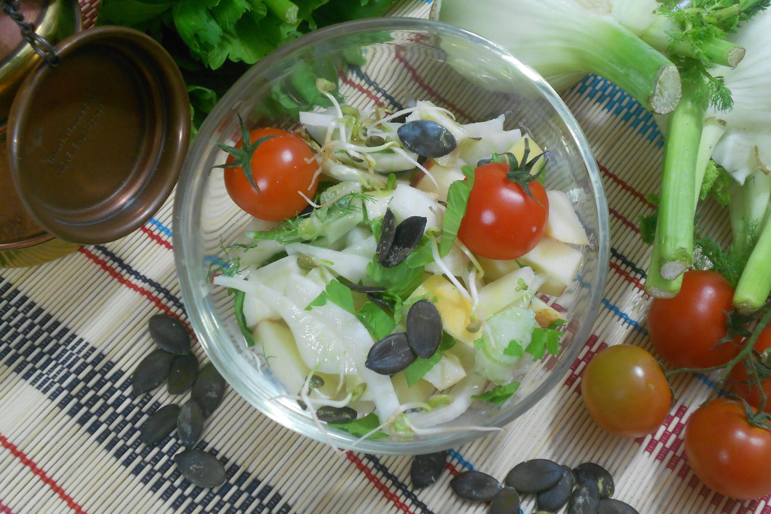 salade de fenouil riche en zinc
